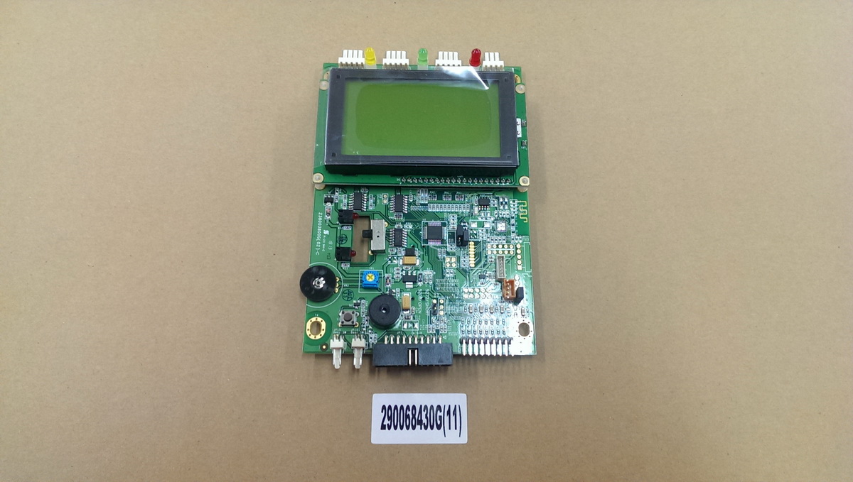 Bedienfeld mit LCM-Firmware für 5206E-Steuerung für GCC Spirit LS, Artikelnummer GCC290068430G-SPIRIT-LS