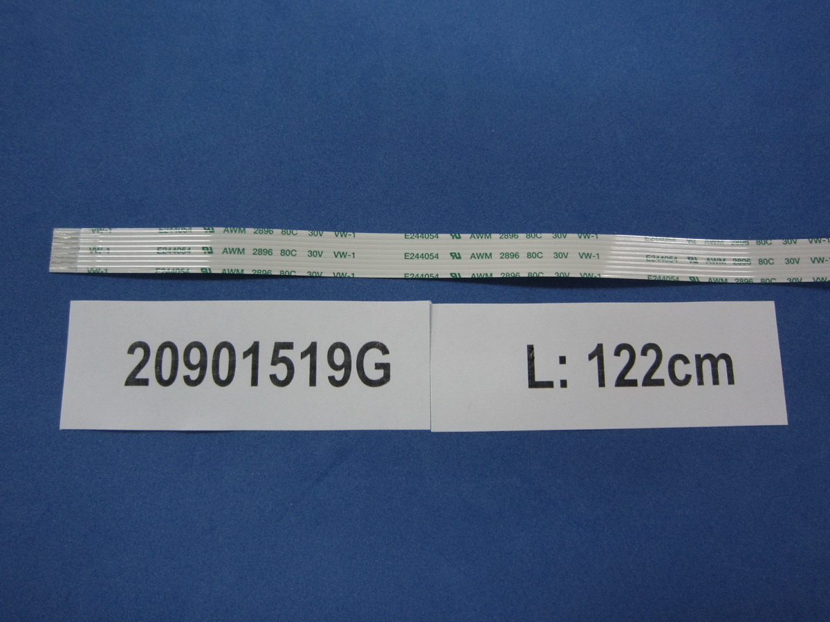 Flachbandkabel 1.0mm 8pin(1220mm) FAC8-1220(5/5/10/10))2896 für GCC Spirit