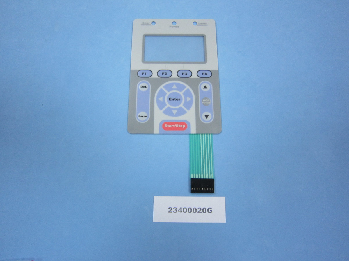 Bedienfeld-Aufkleber für GCC Mercury, Artikelnummer GCC23400020G-MERCURY