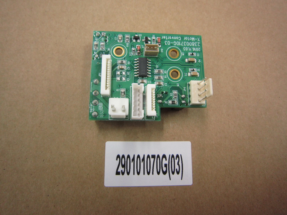 X-Motor-Platine mit AAS-I/O, 5 A für GCC C180, Artikelnummer GCC290101070G-C180