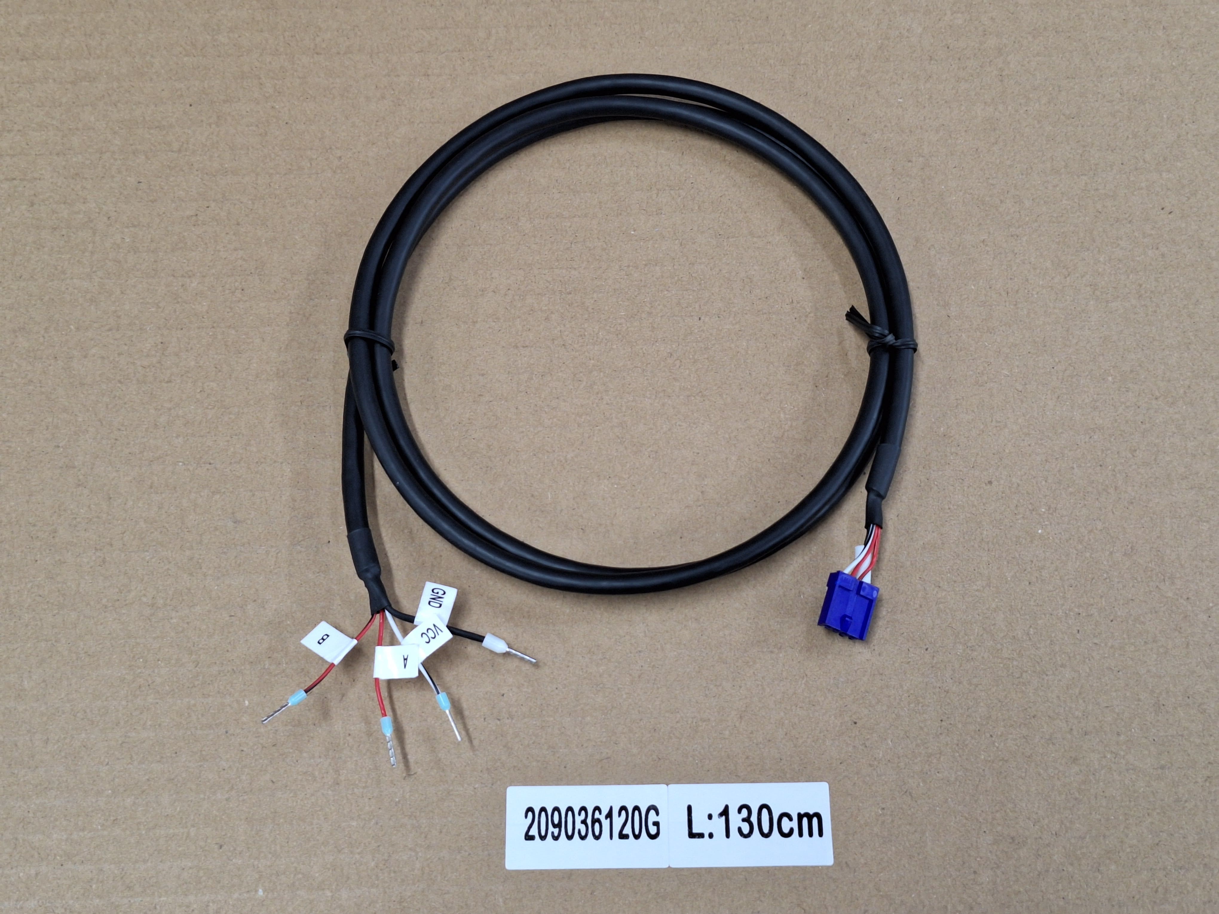 RS485-Kabel von Hauptplatine zu Touchpanel, 1300 mm für GCC Spirit LS Pro, Artikelnummer GCC209036120G-SPIRIT-LS-PRO