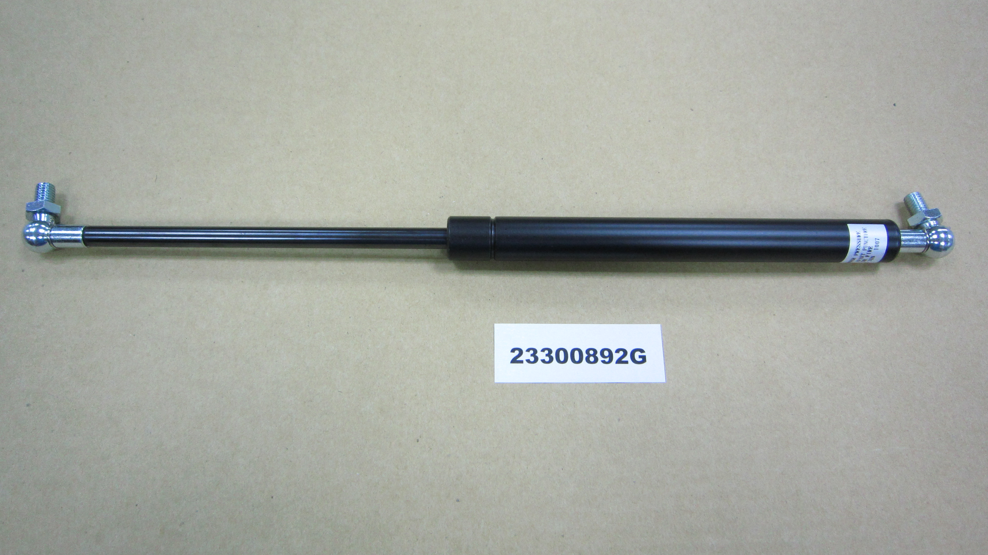 Gasdruckfeder für Sichtfenster, 6 kg für GCC Spirit GLS Hybrid, Artikelnummer GCC23300892G-SPIRIT-GLS-HYBRID
