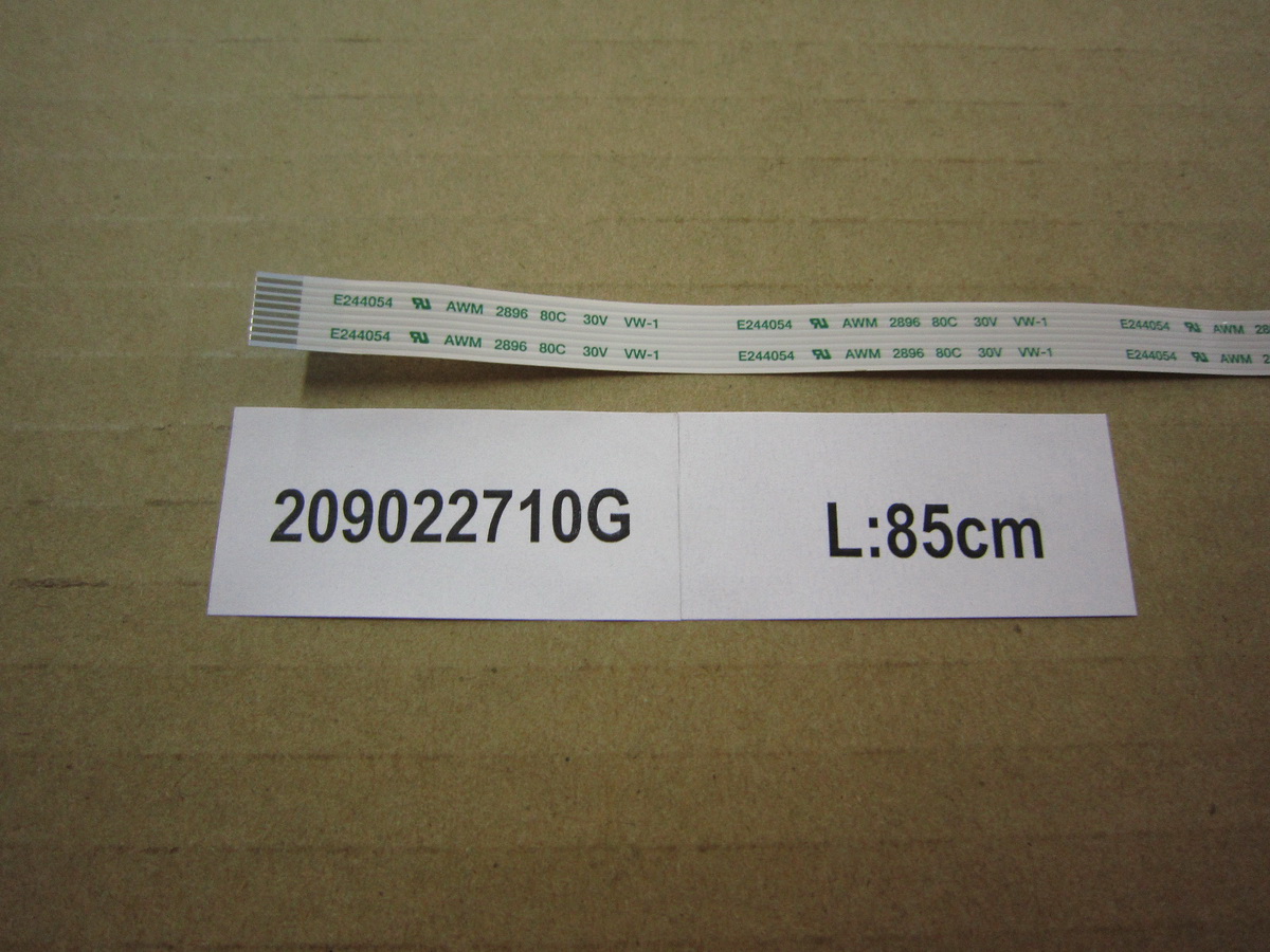 Flachbandkabel, 8-polig, 850 mm für GCC C180, Artikelnummer GCC209022710G-C180